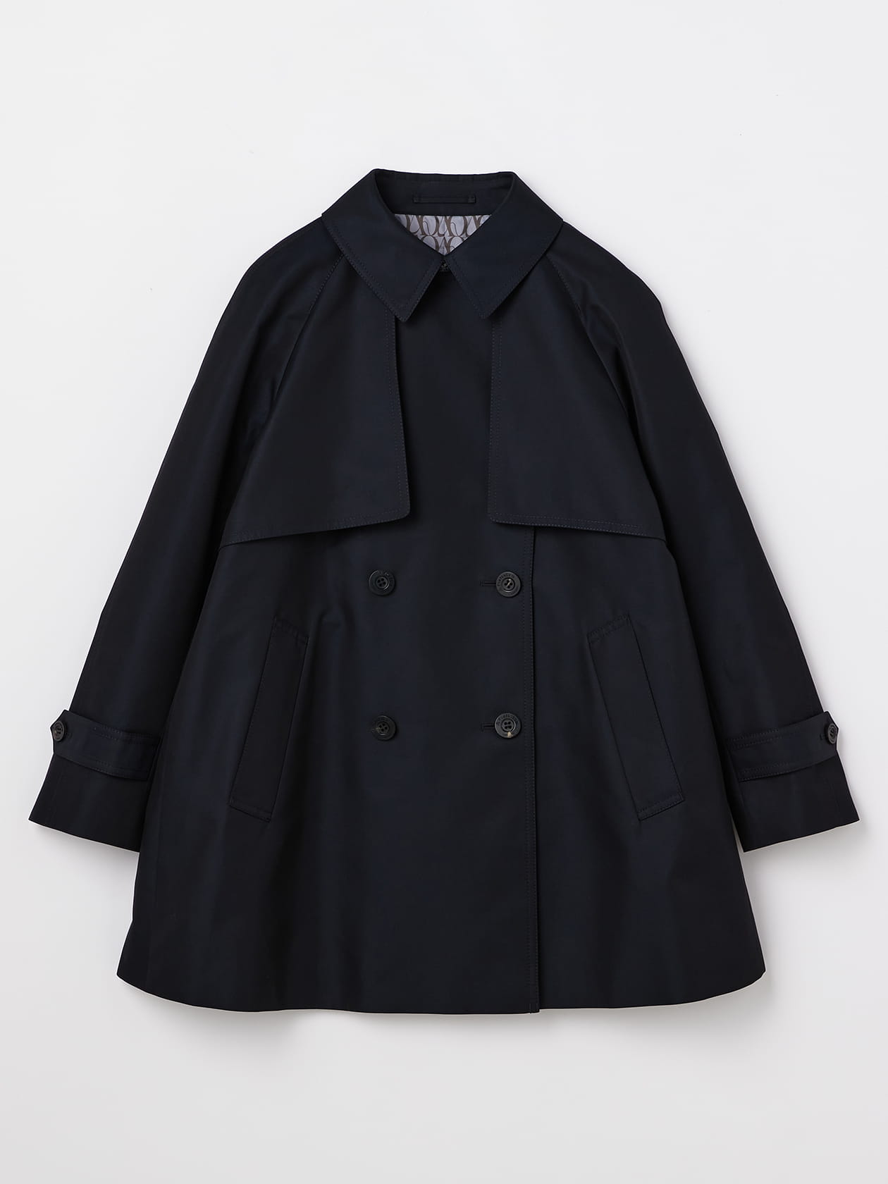 アンスクリア INSCRIRE オーバーサイズショートトレンチコート 36 アンスクリア INSCRIRE オーバーサイズショートトレンチコート