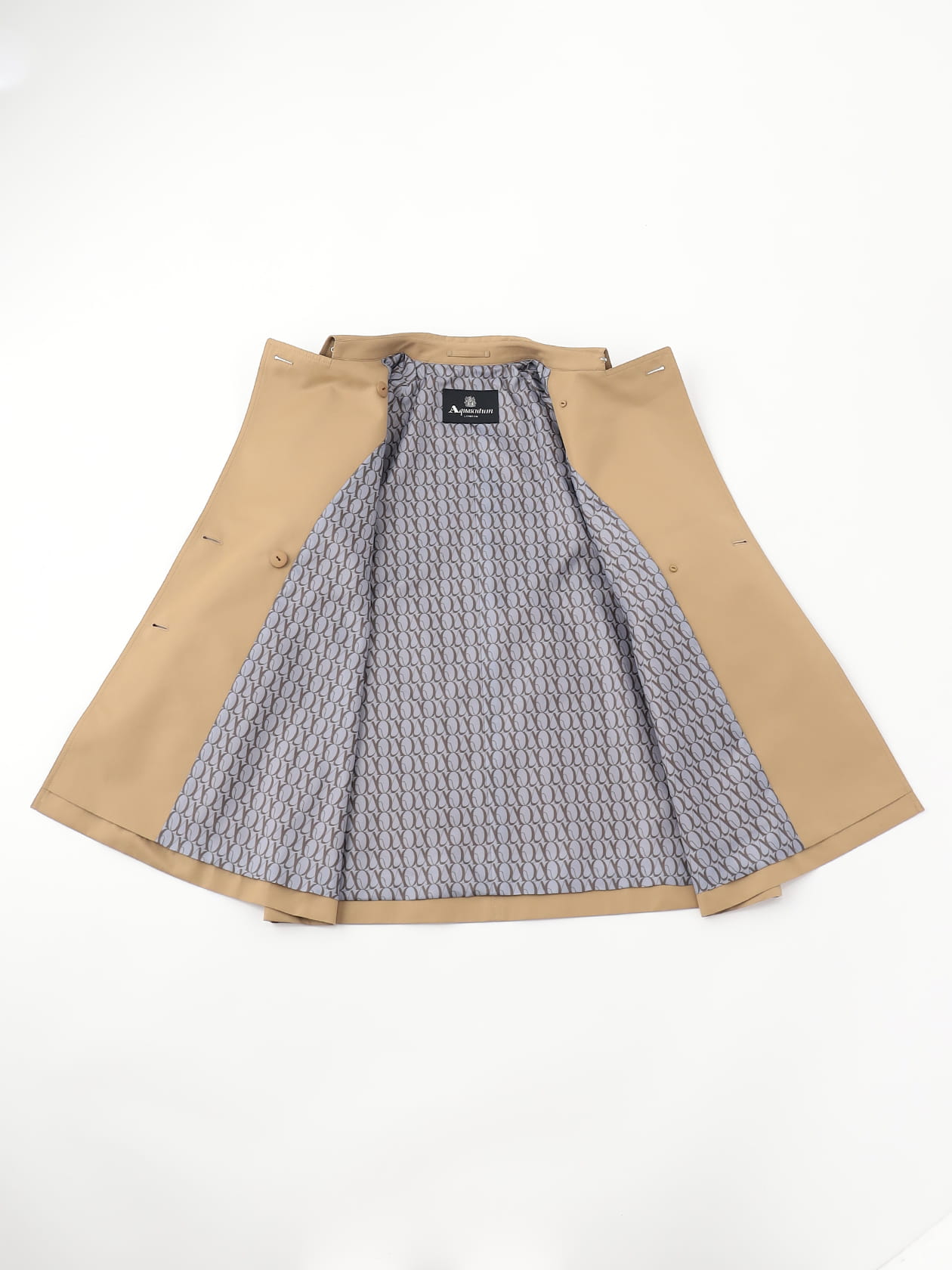 オーバーサイズ ショートトレンチ