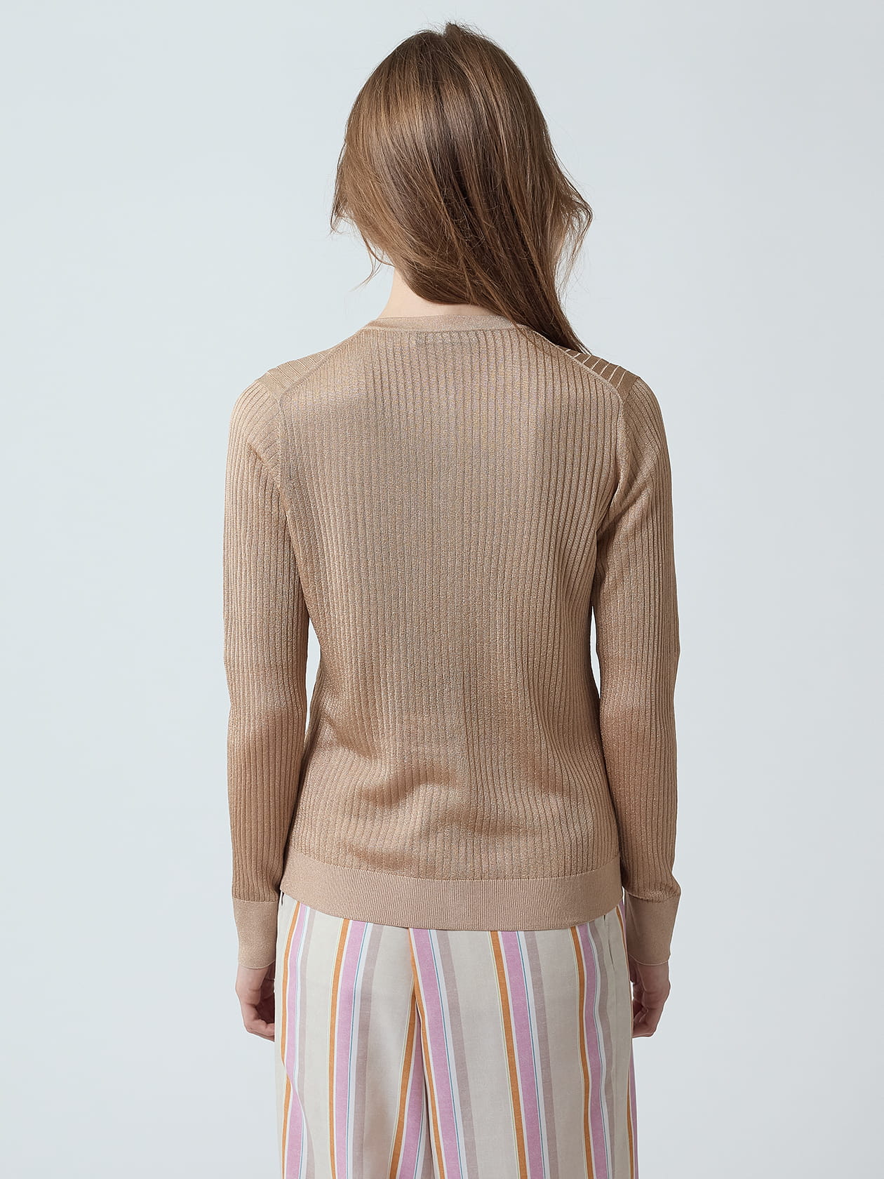 Aquascutum リブニットプルオーバー カーディガン アンサンブル 8 Aquascutum リブニットプルオーバー カーディガン アンサンブル 8