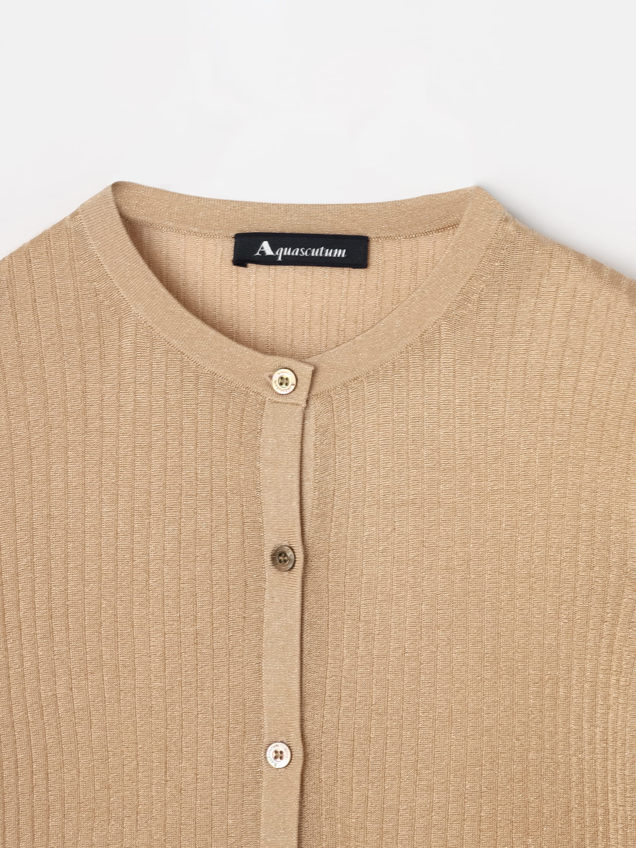 アンサンブル対応】SILKY リブニットカーディガン