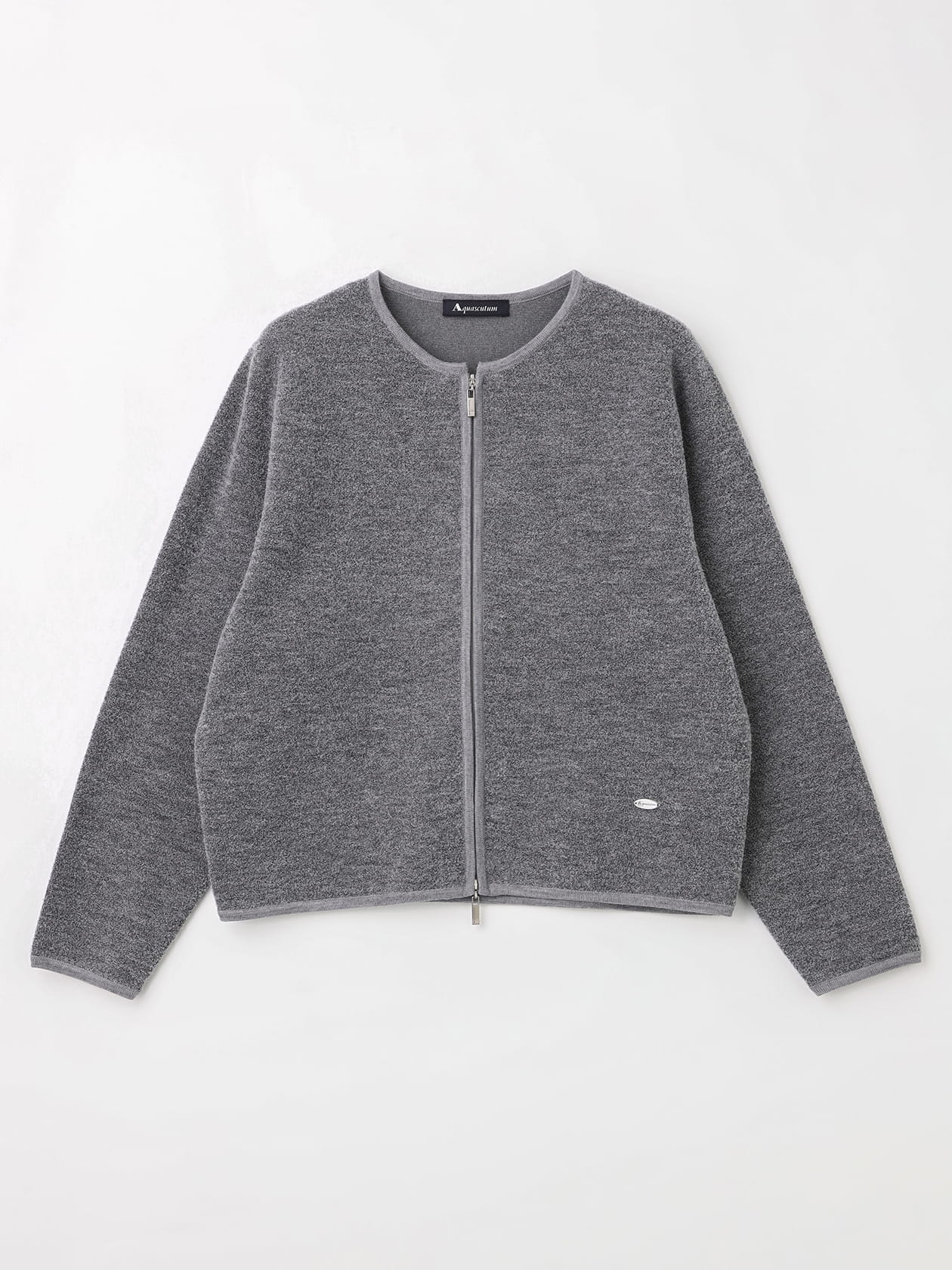 コクーンニットブルゾン