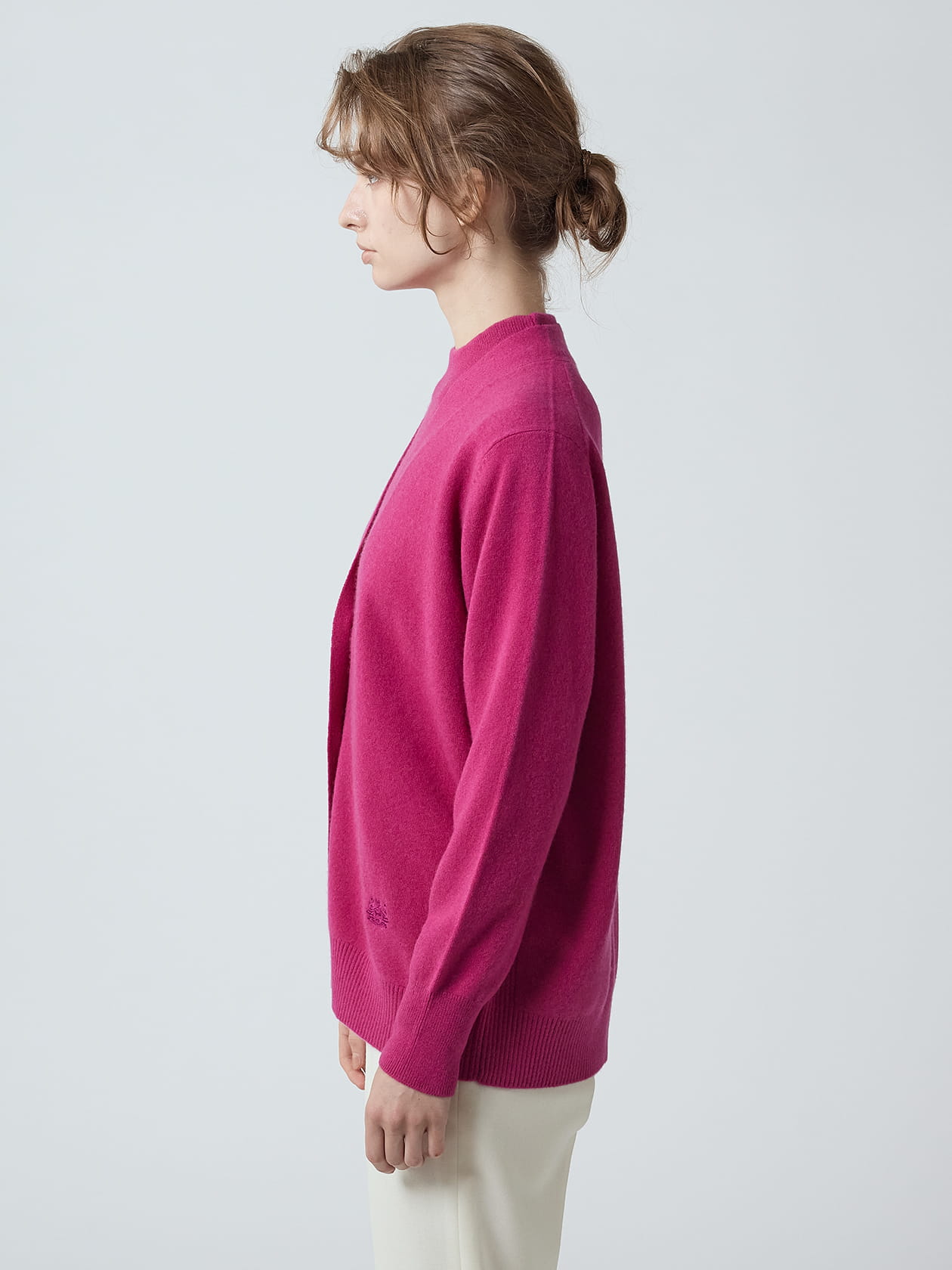 アンサンブル対応】ピュアカシミヤカーディガン