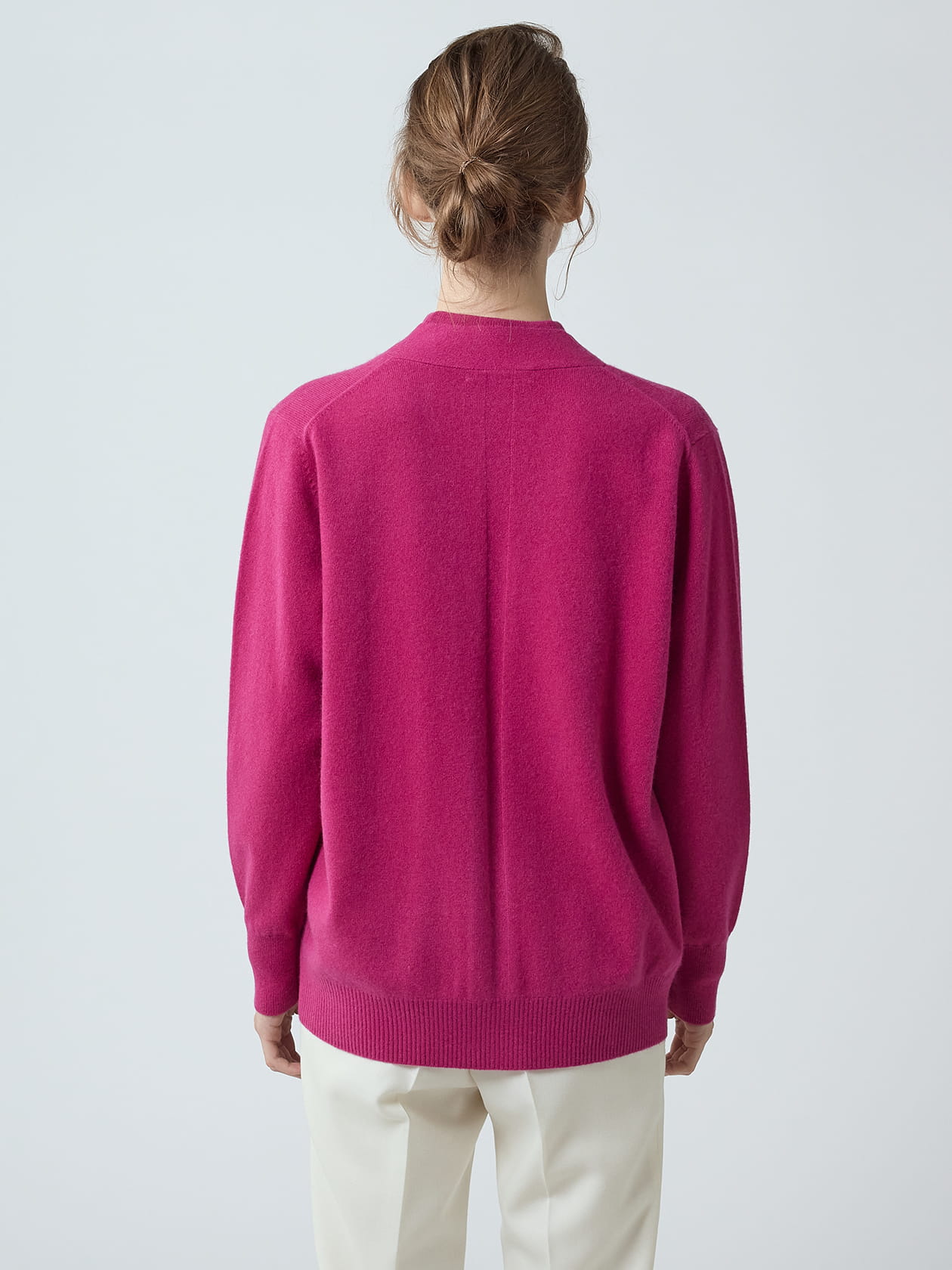 アンサンブル対応】ピュアカシミヤカーディガン