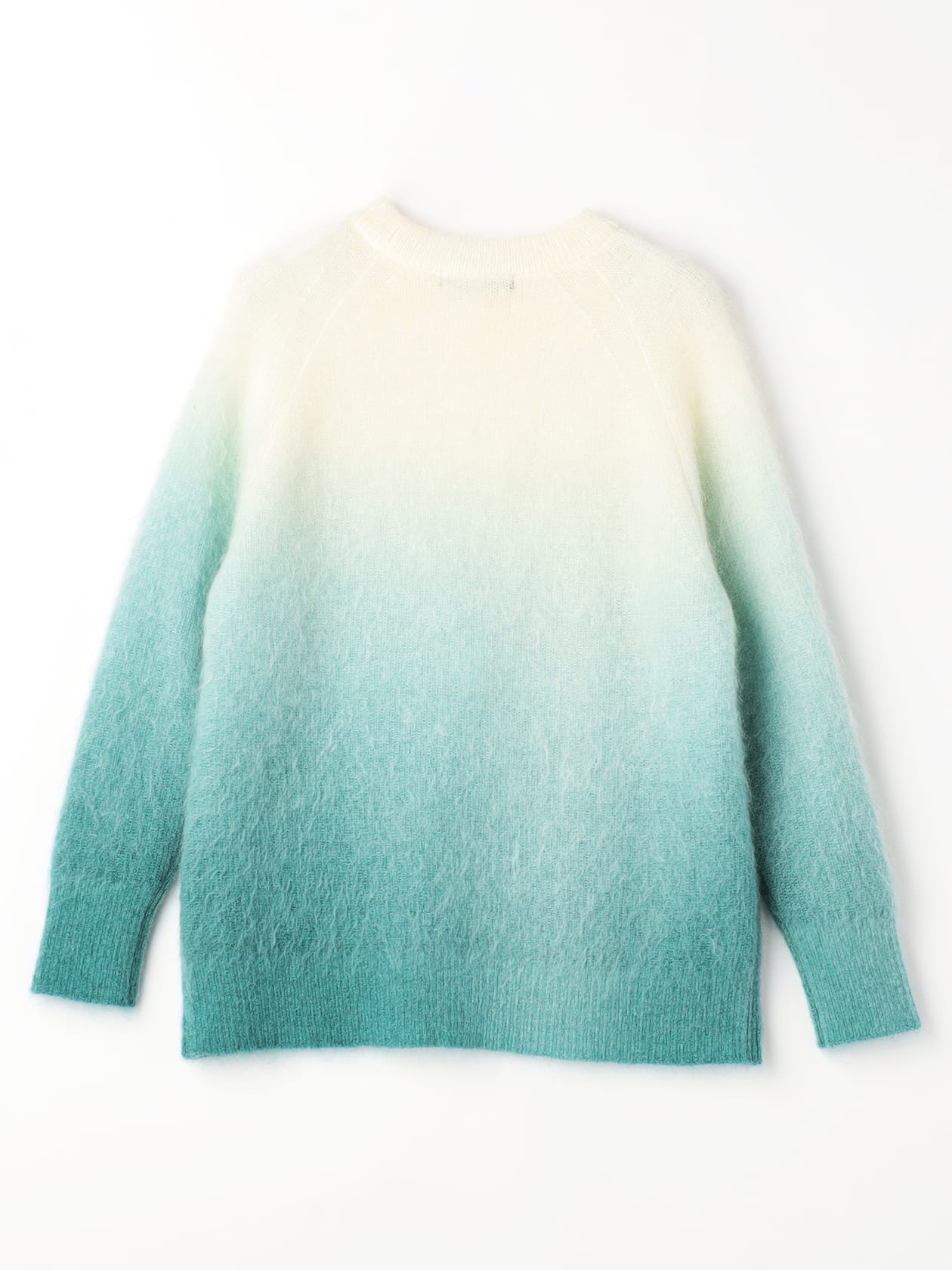 グラデーションモヘアニットAquascutum 新品 グラデーションモヘアニット