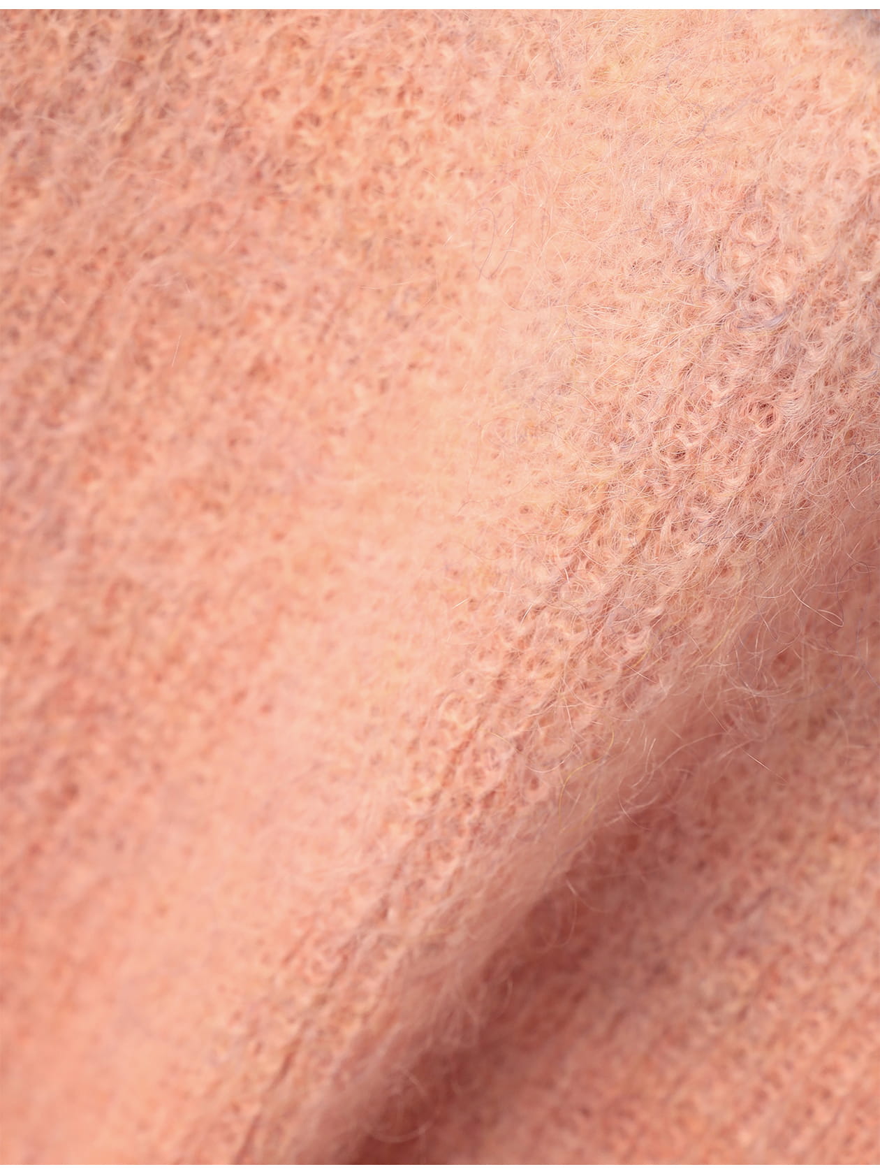 グラデーションモヘアニット