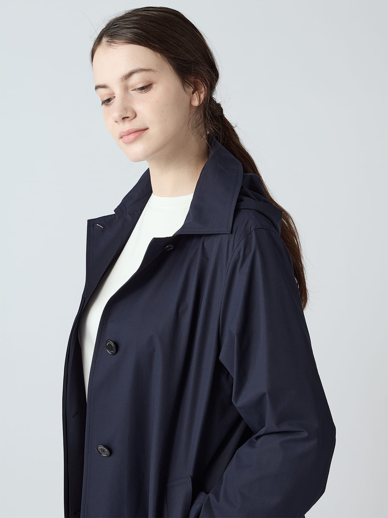 TIME SALE】クラブチェック パッカブルコート