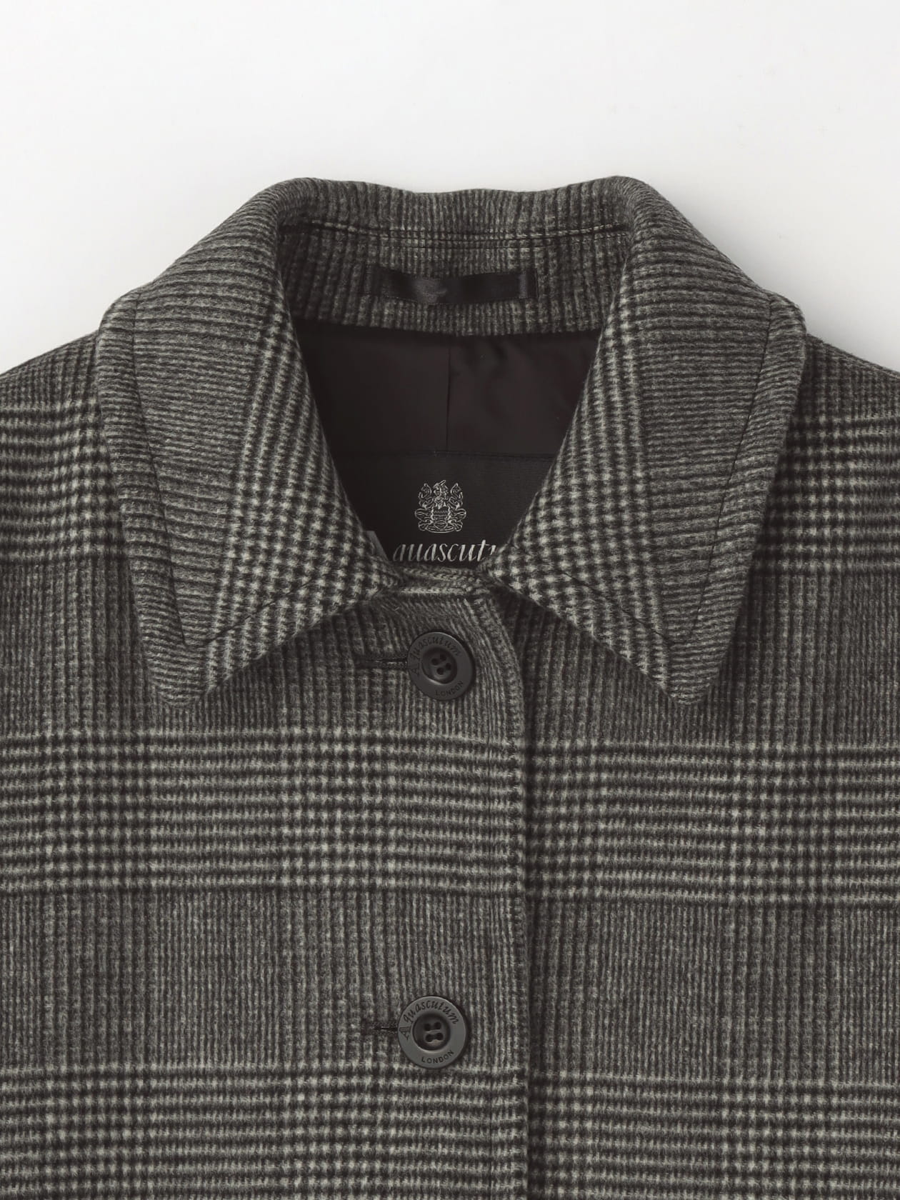 グレンチェック コート