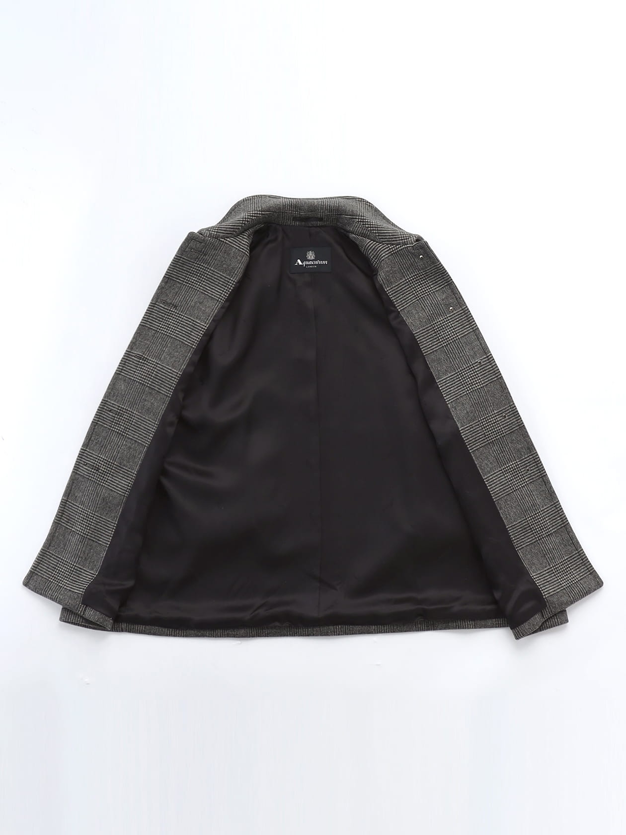 グレンチェック コート