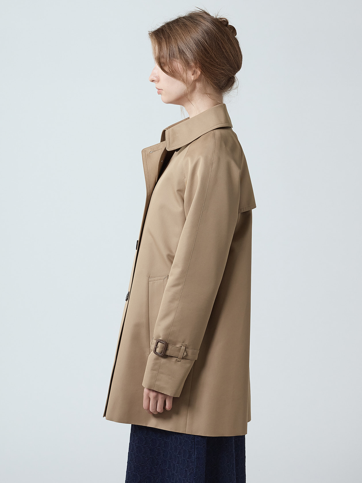 Mimi】A LINE TRENCH COAT