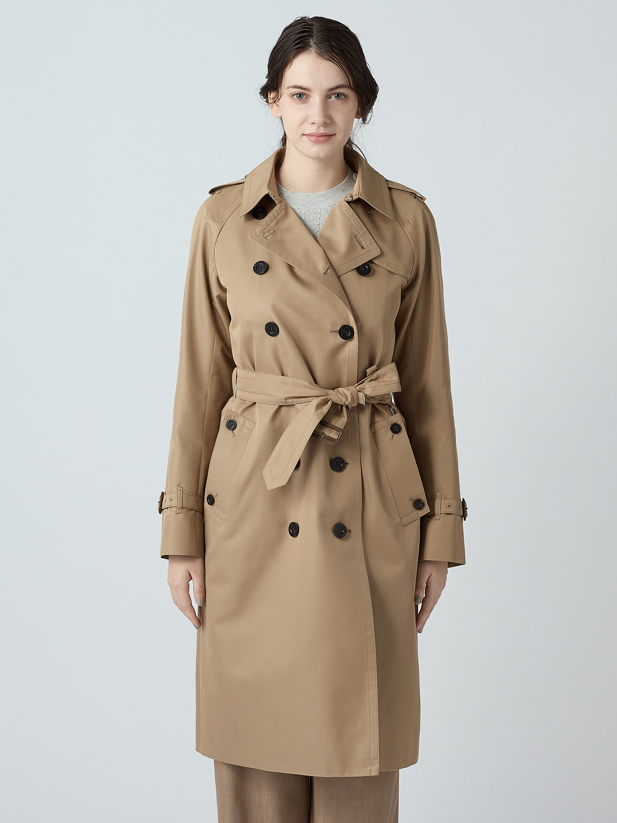Lanna】BASIC TRENCH COAT LONG