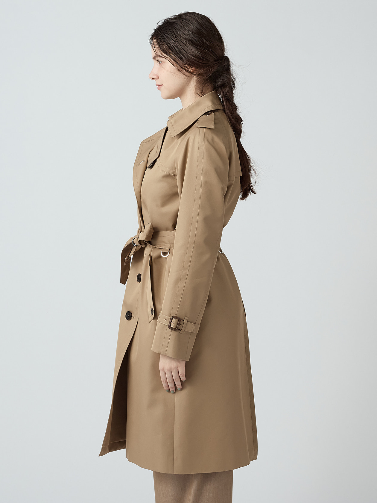 Lanna】BASIC TRENCH COAT LONG