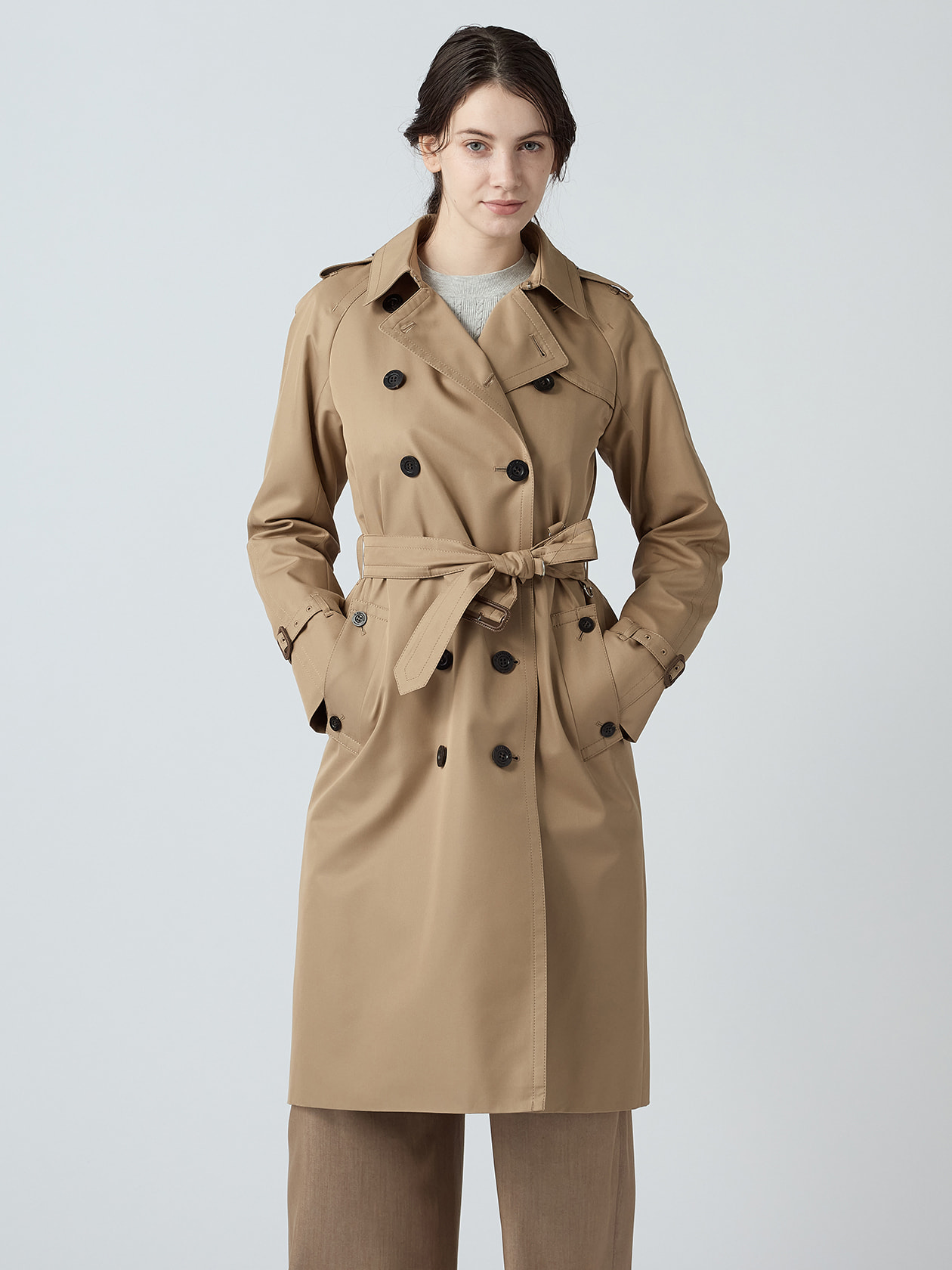 Lanna】BASIC TRENCH COAT LONG