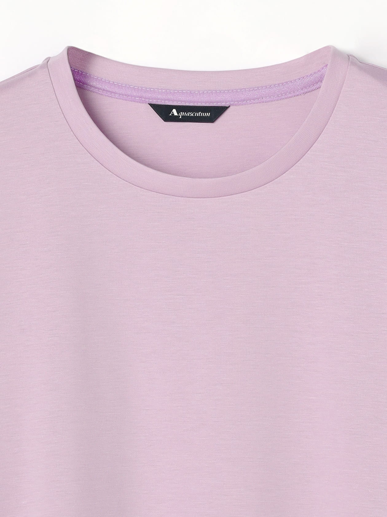 クレスト刺繍ベーシック七分袖Tシャツ