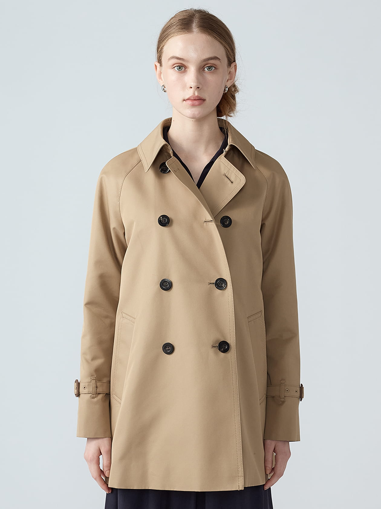 Mimi】A LINE TRENCH COAT