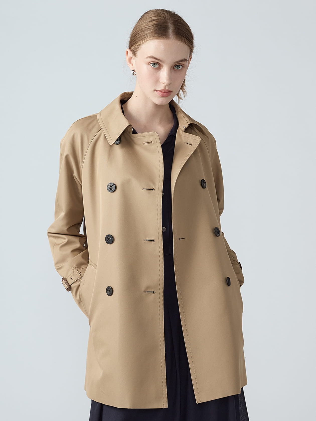 Mimi】A LINE TRENCH COAT