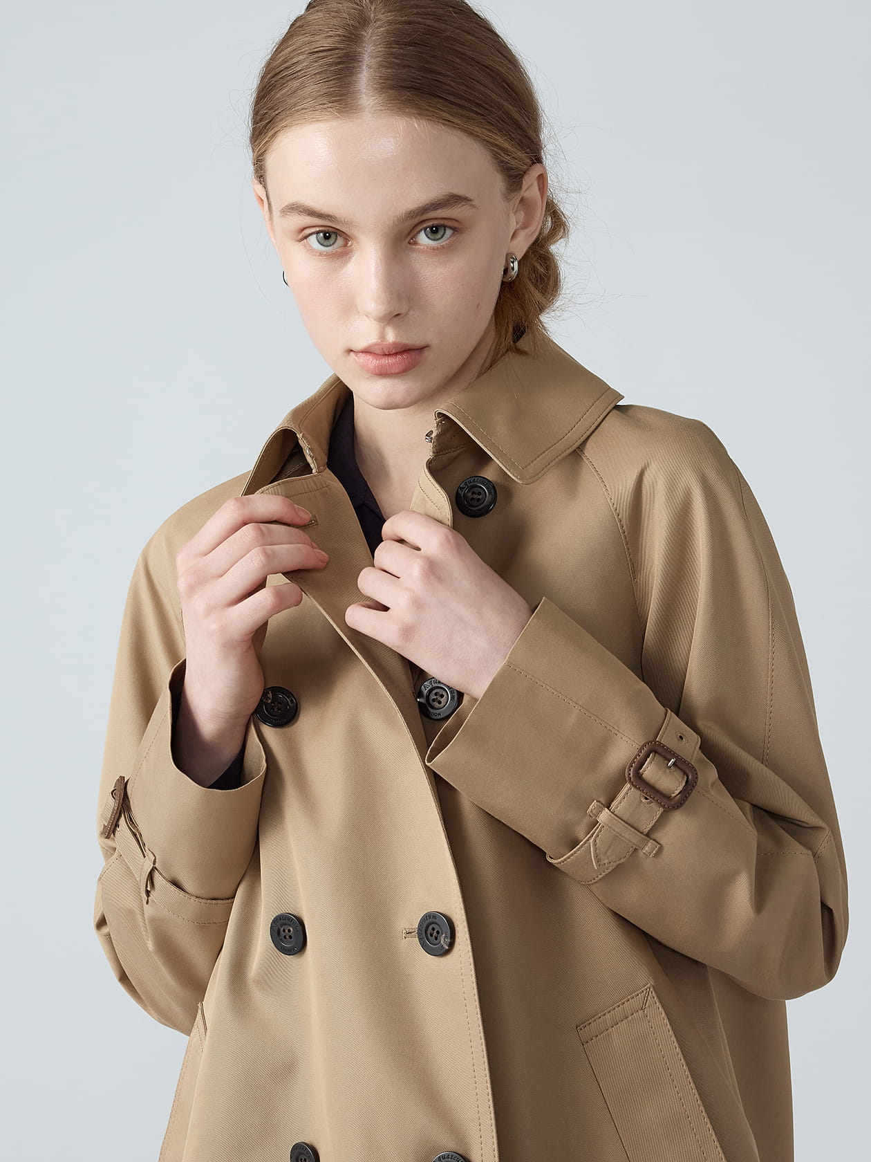 Mimi】A LINE TRENCH COAT