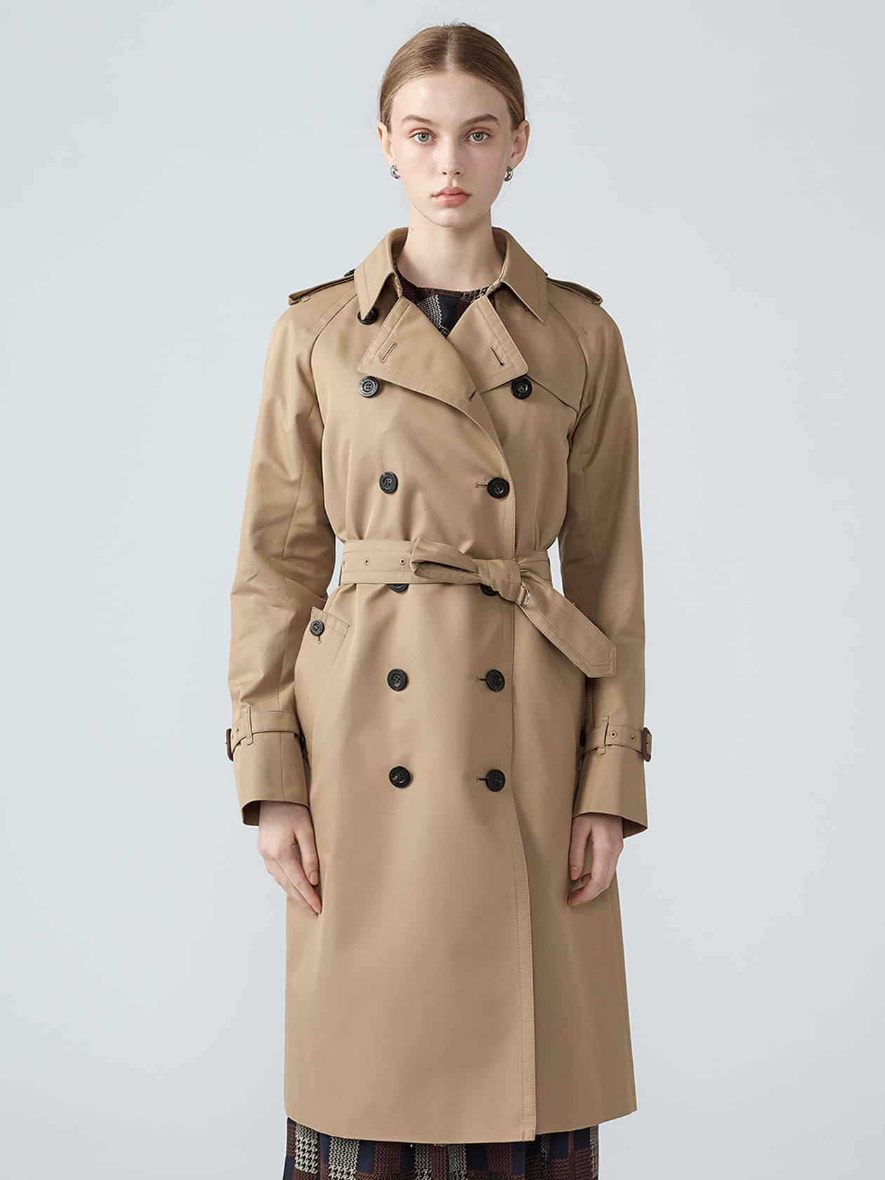 Lanna】BASIC TRENCH COAT LONG