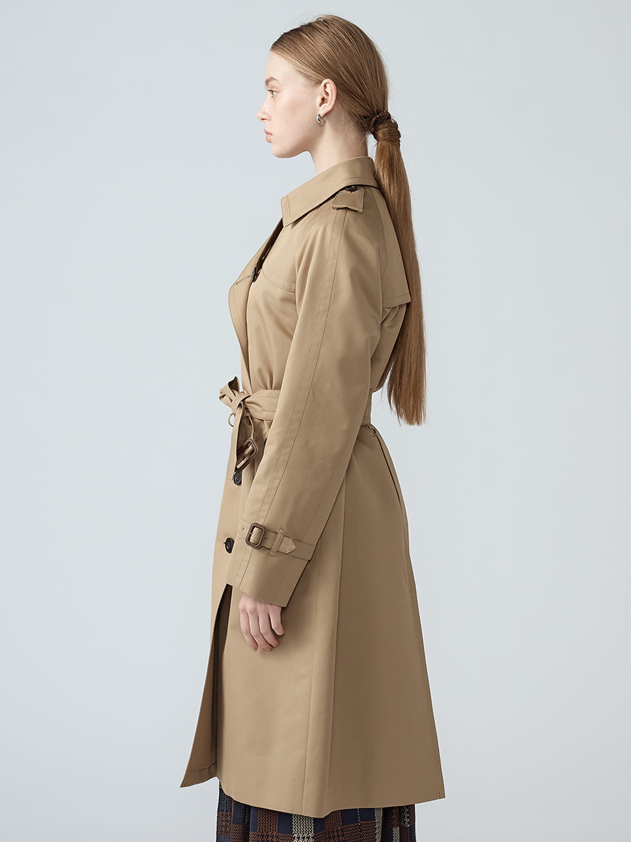 Lanna】BASIC TRENCH COAT LONG