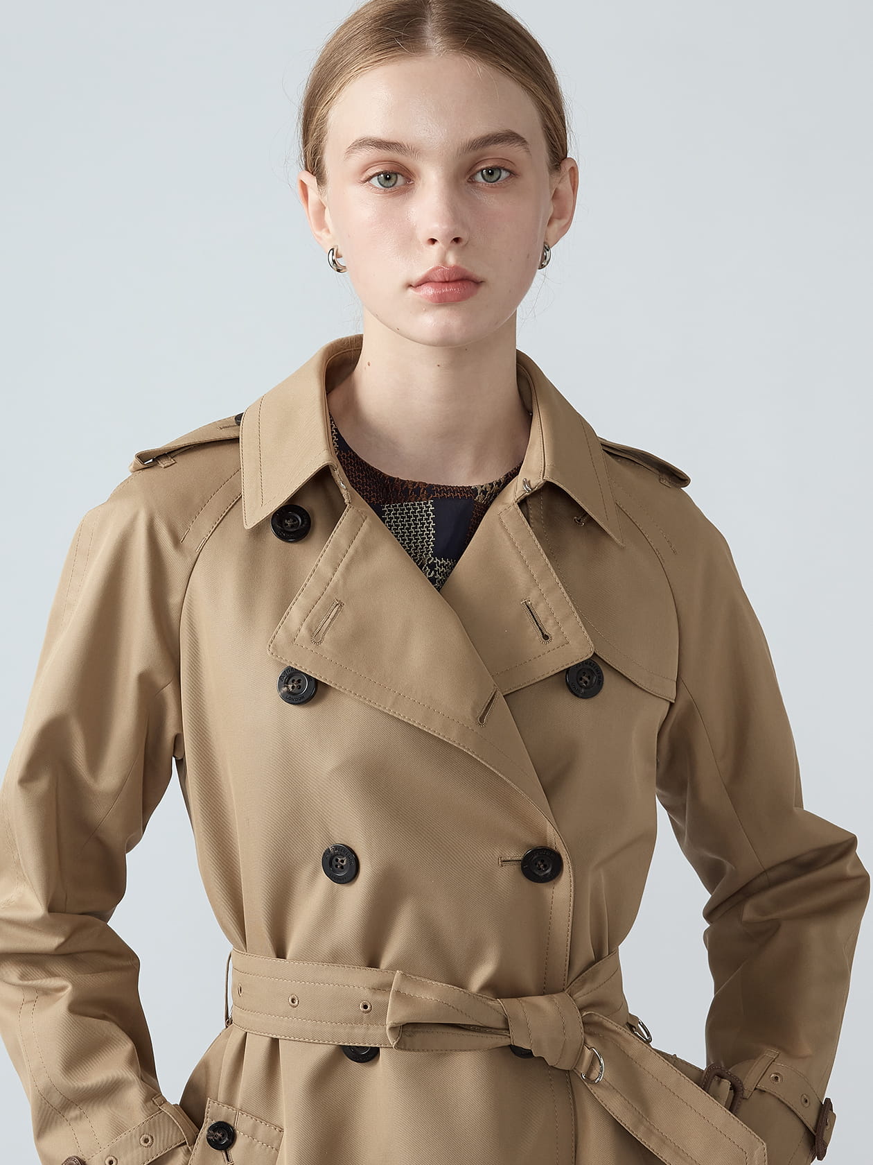 Lanna】BASIC TRENCH COAT LONG