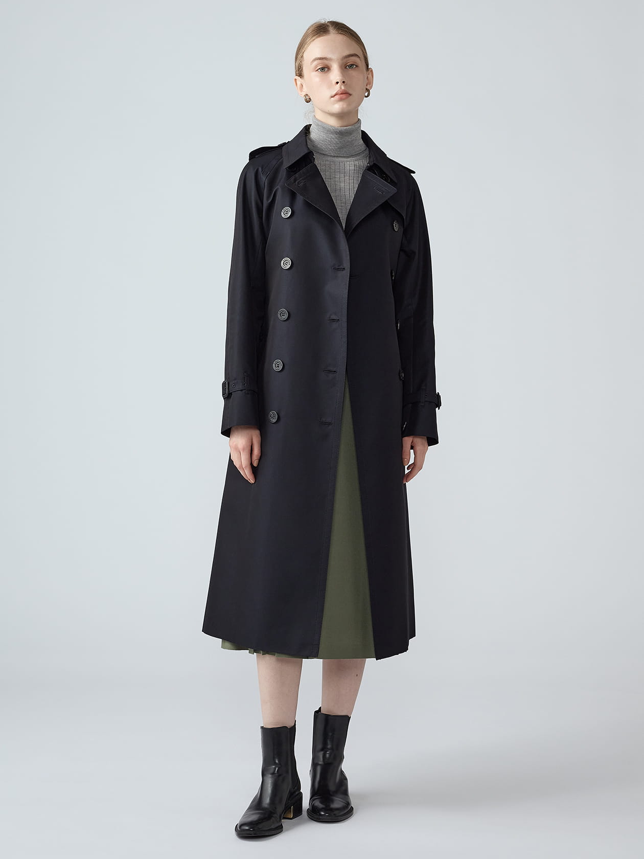 Sophie】BASIC TRENCH COAT MAXI
