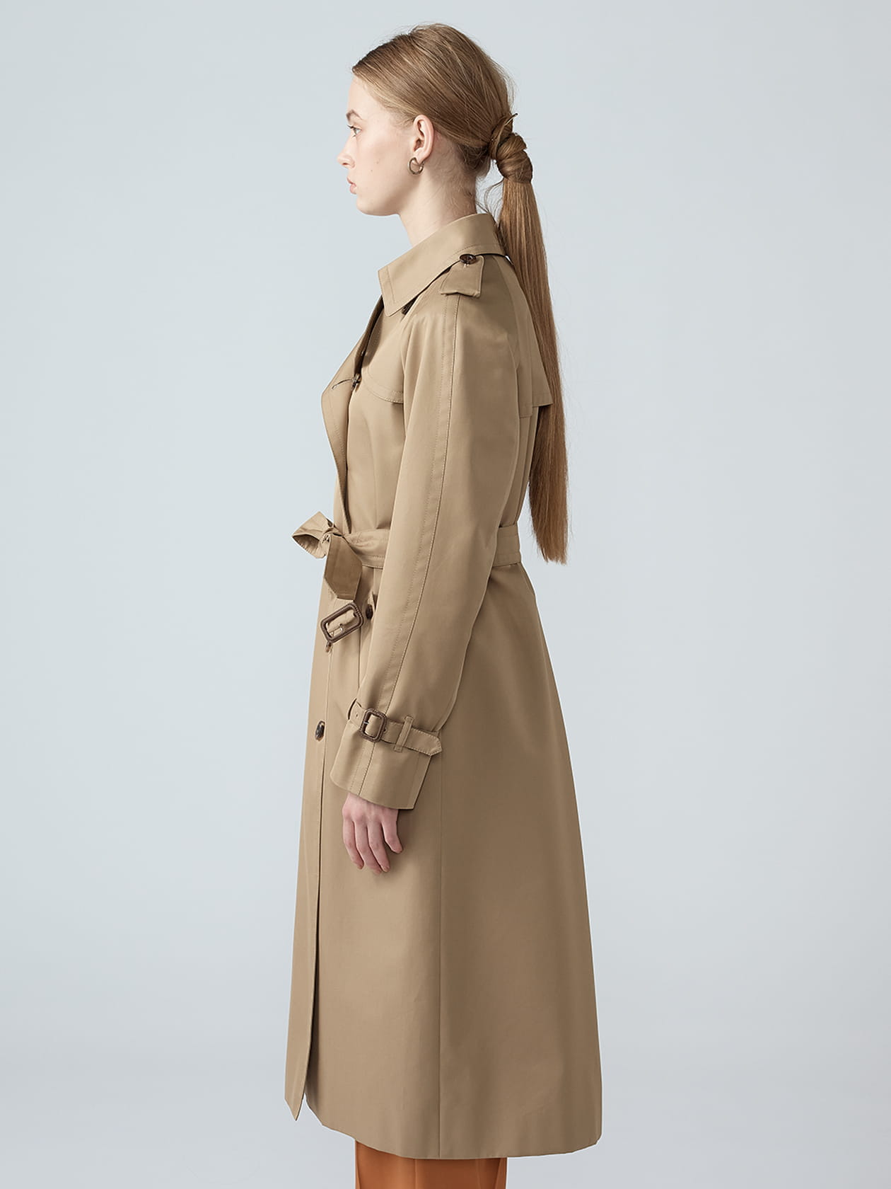 Sophie】BASIC TRENCH COAT MAXI
