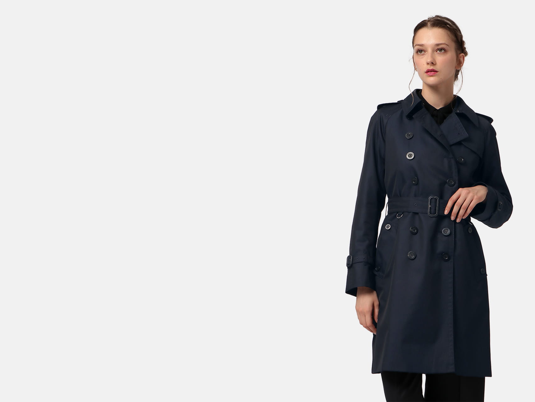 BASIC TRENCHCOAT SHORT