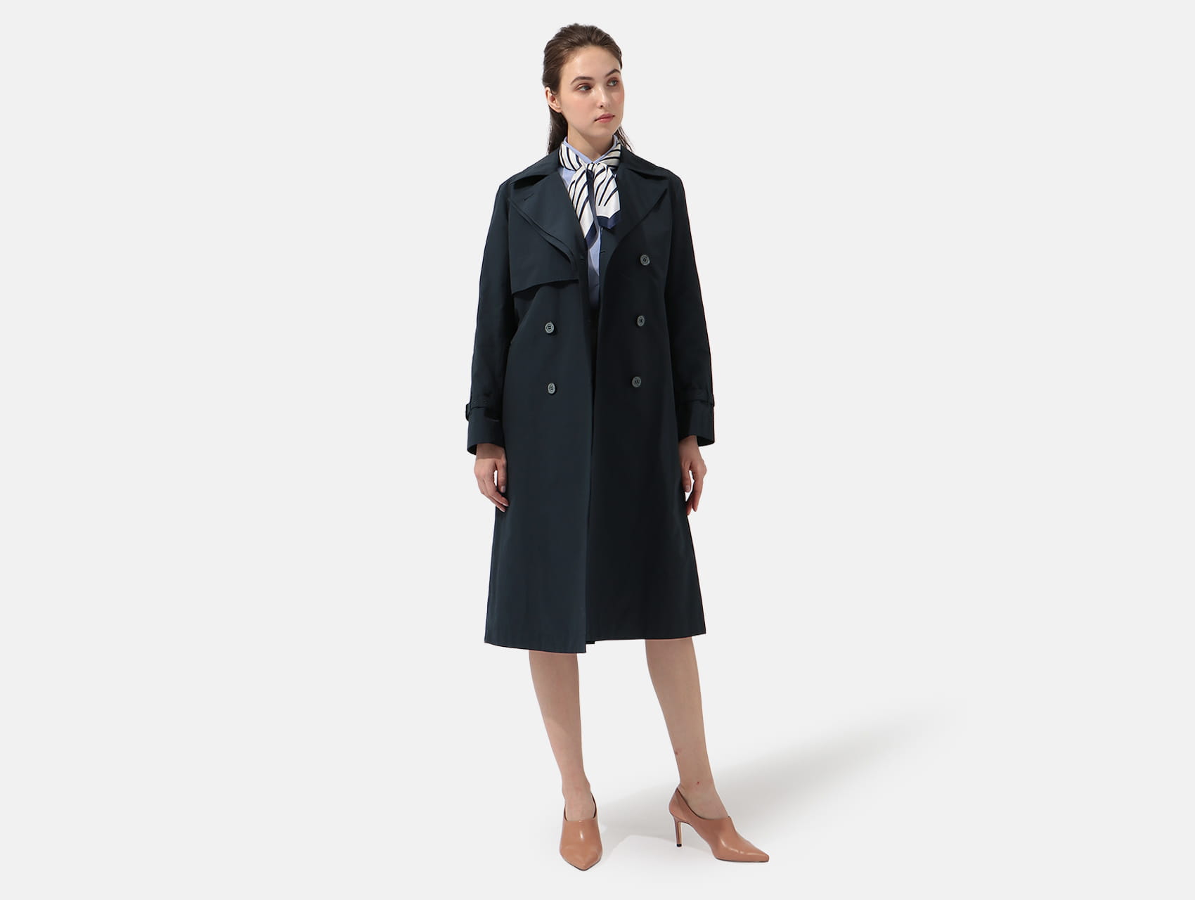 【美品】Aquascutum トレンチコート ネイビー TRENCH SNAP | BLOG | Aquascutum アクアスキュータム