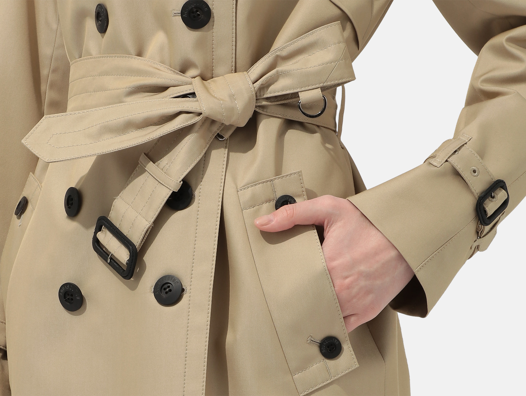 AQW】BASIC TRENCHCOAT LONG