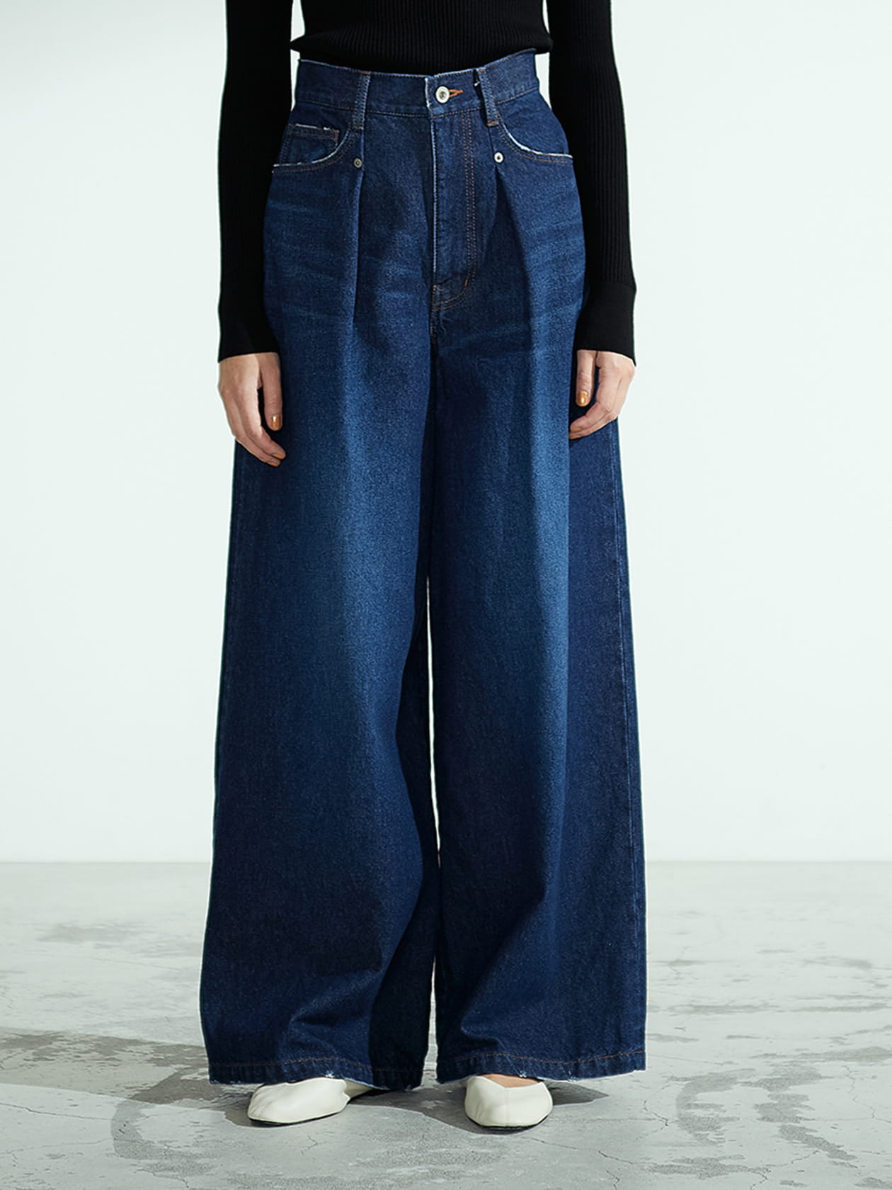 AQW】ワイドデニム