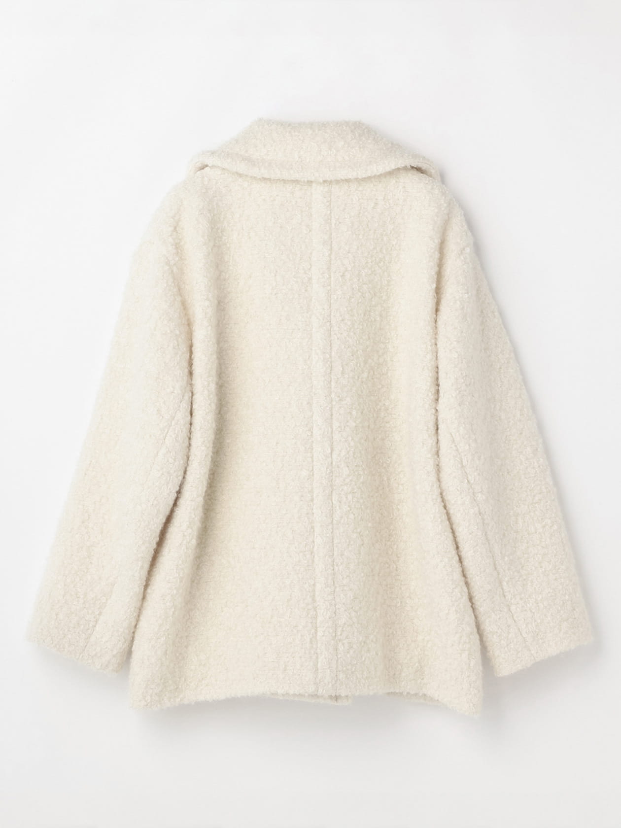 AQW】モヘアダブルブレストコート