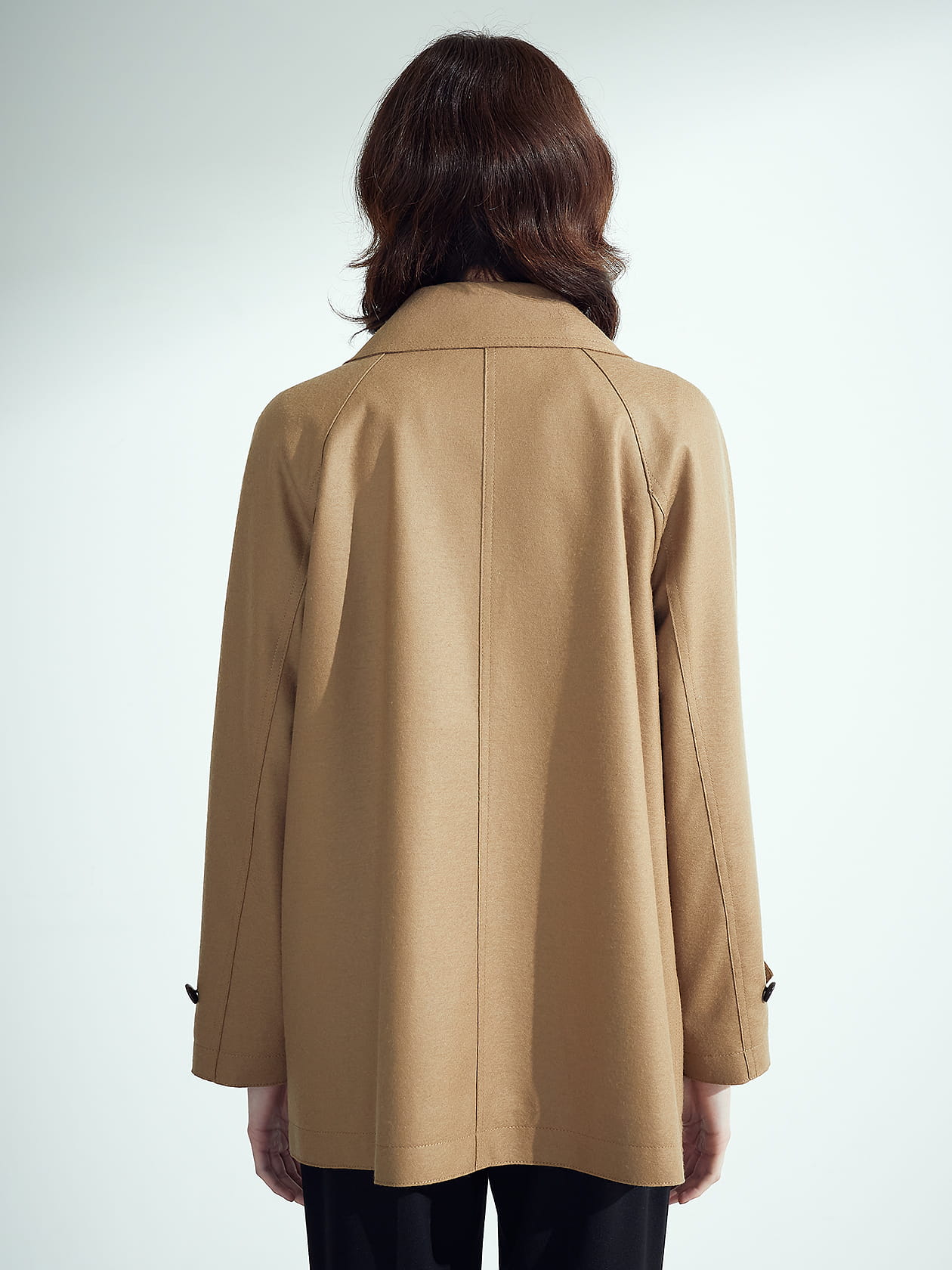 ソフトメルトン Aラインコート