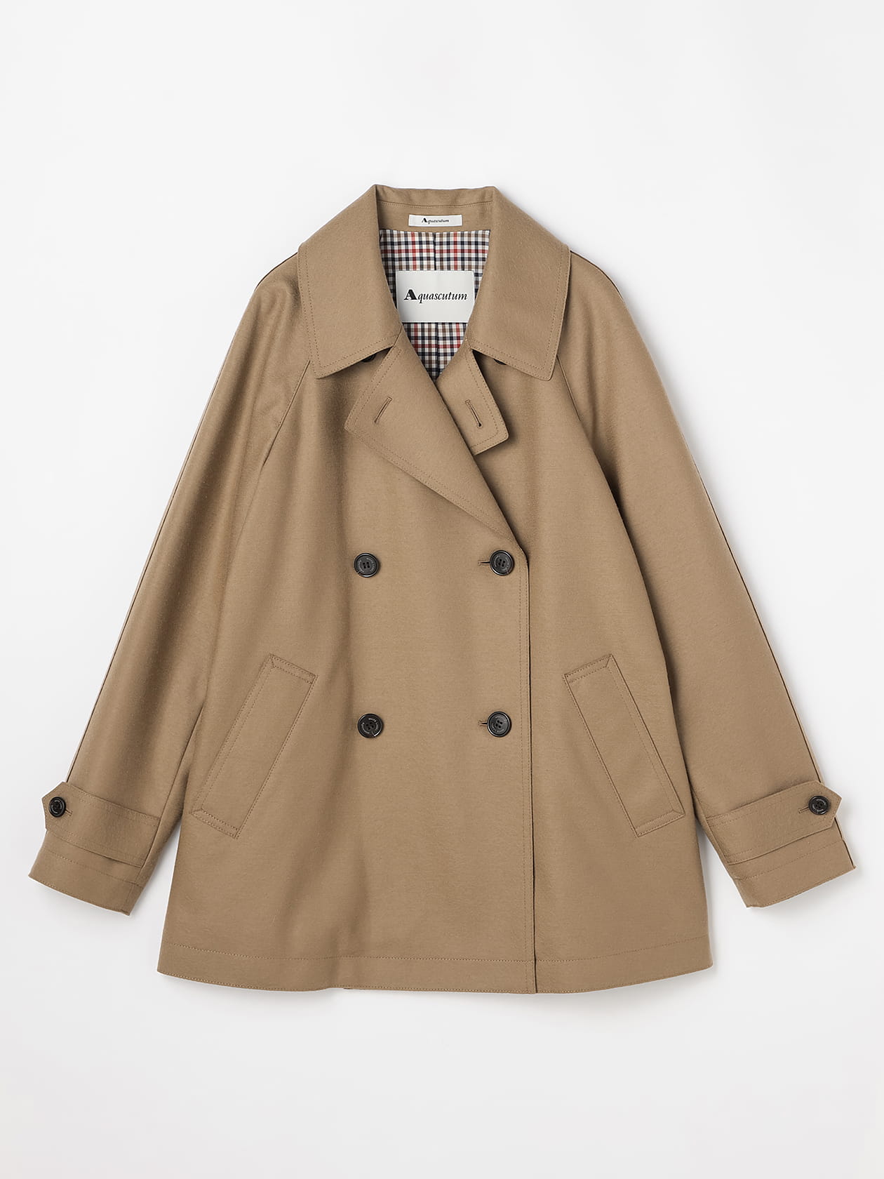 ソフトメルトン Aラインコート