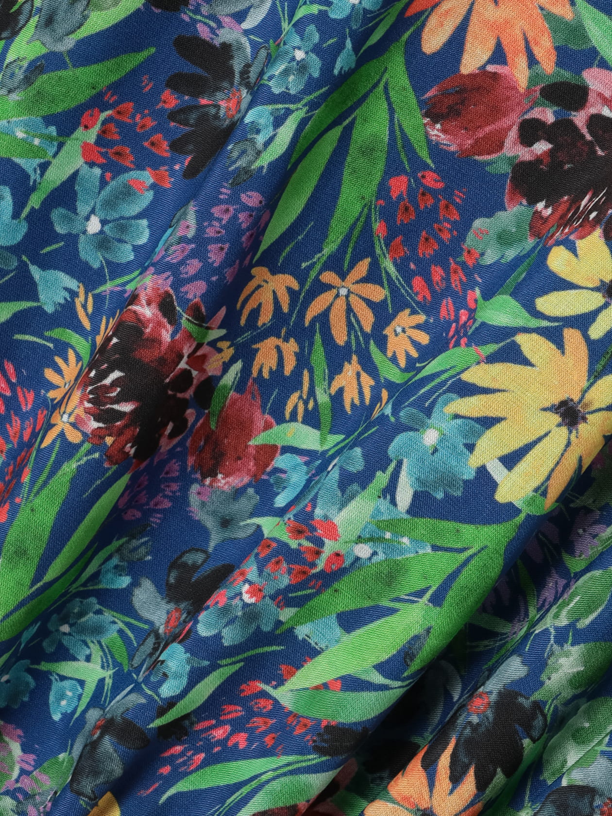 フラワープリントドレス