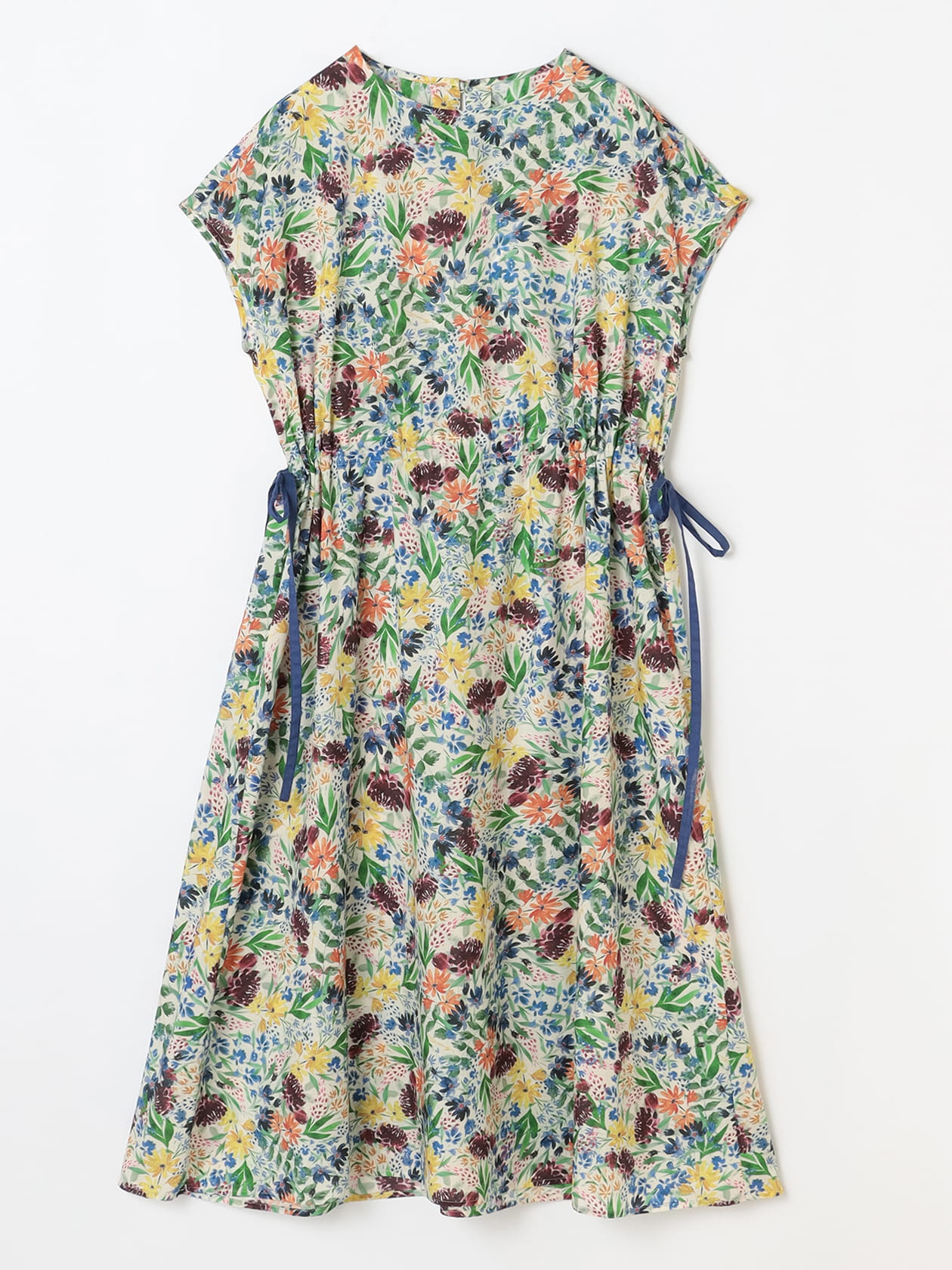 フラワープリントドレス