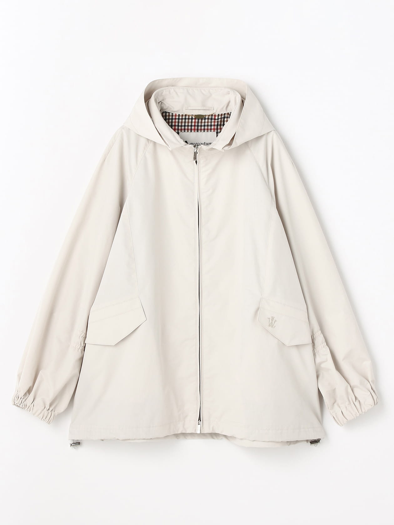 Aquascutum アクアスキュータム  ﾎﾌ 5023250012 MAURIﾀﾌﾀ ﾌｰﾃﾞｯﾄﾞﾊﾟｰｶｰ 8 MAURIタフタ フーデッドパーカー