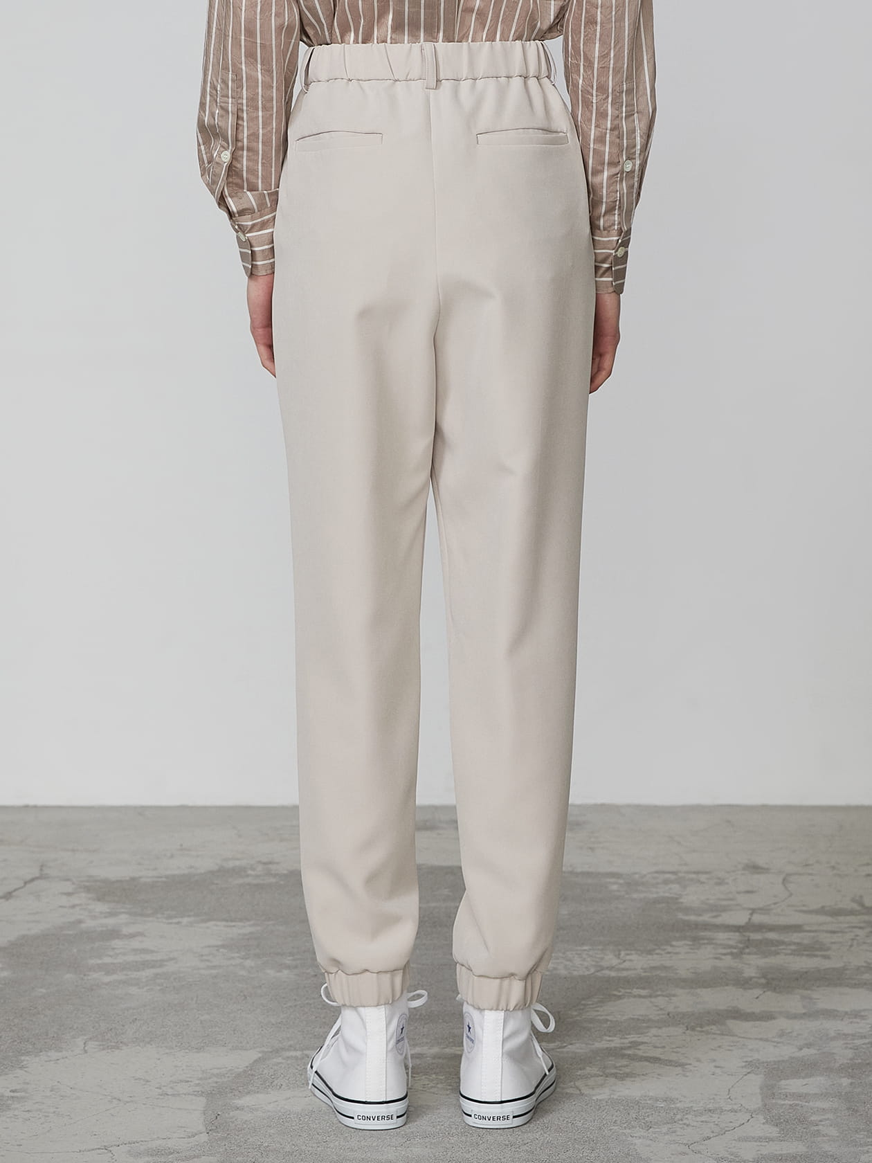 くろすけ◉ ダブルクロス ジョガーパンツ