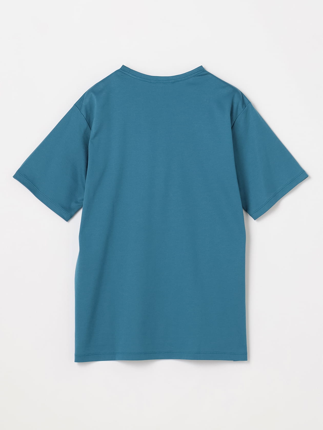 ロゴ刺繍スムースTシャツ