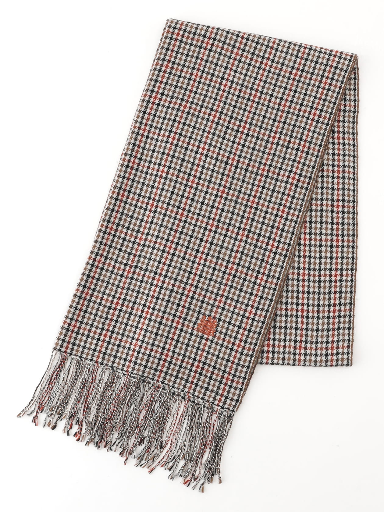 Aquascutum｜Check&Logo Jacquardマフラー | Rakuten Fashion