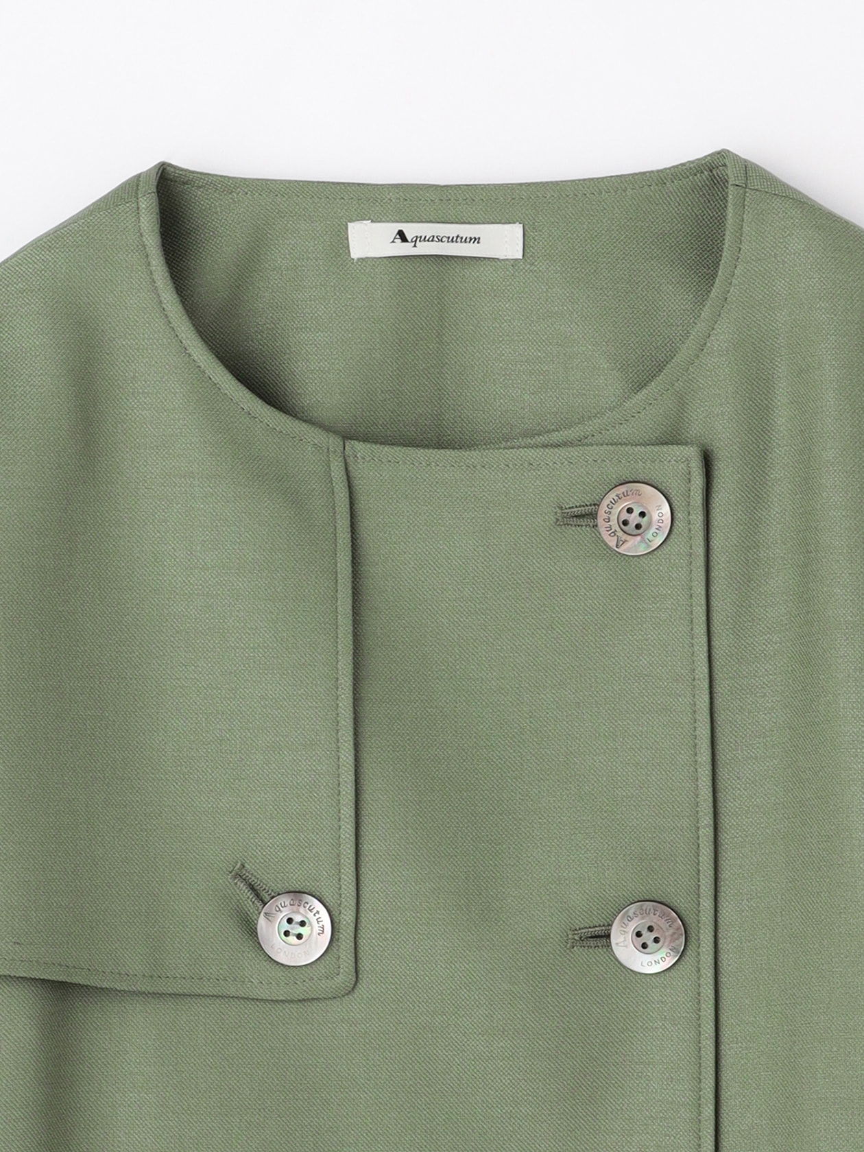 トレンチディティール ショートジャケット 