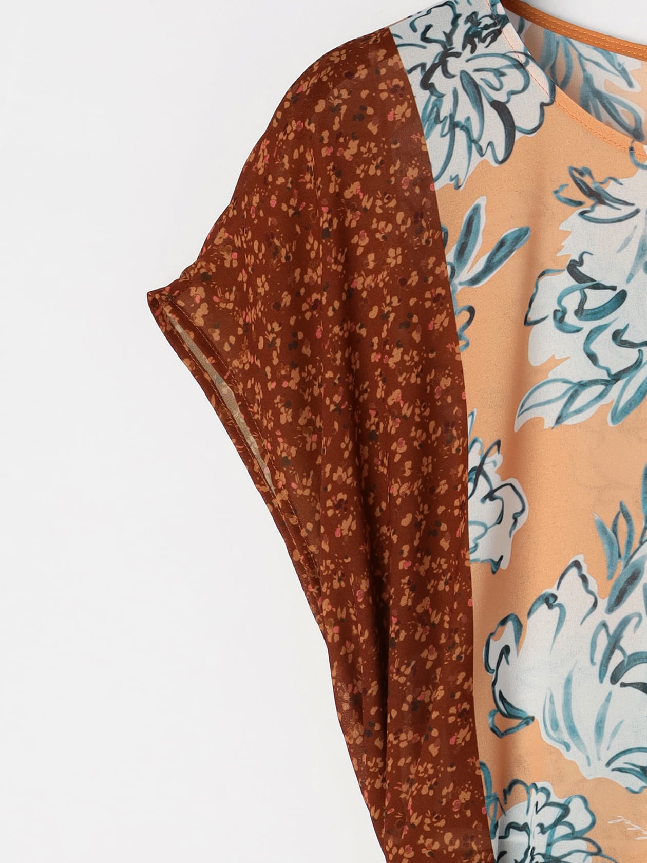 イングリッシュガーデンプリントワンピース