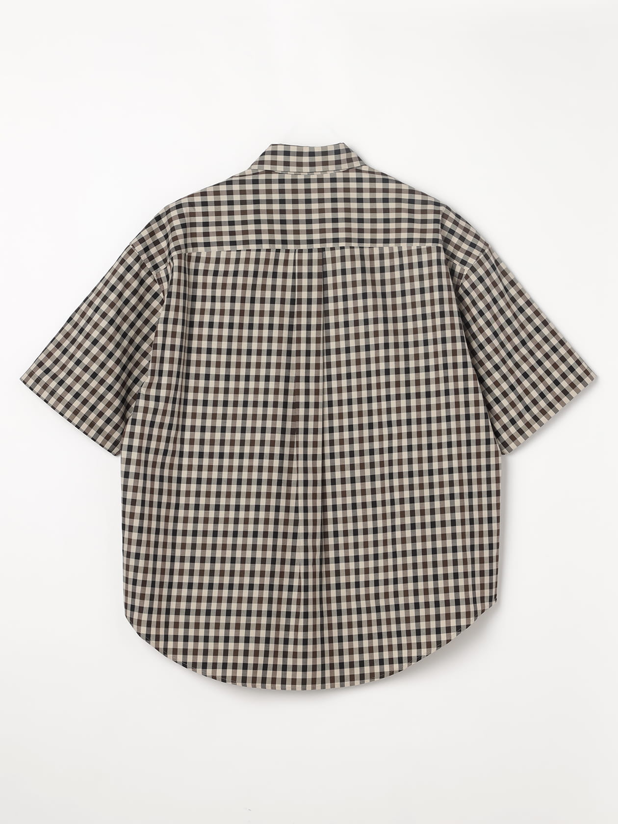 ホワイトレーベルチェック シャツ