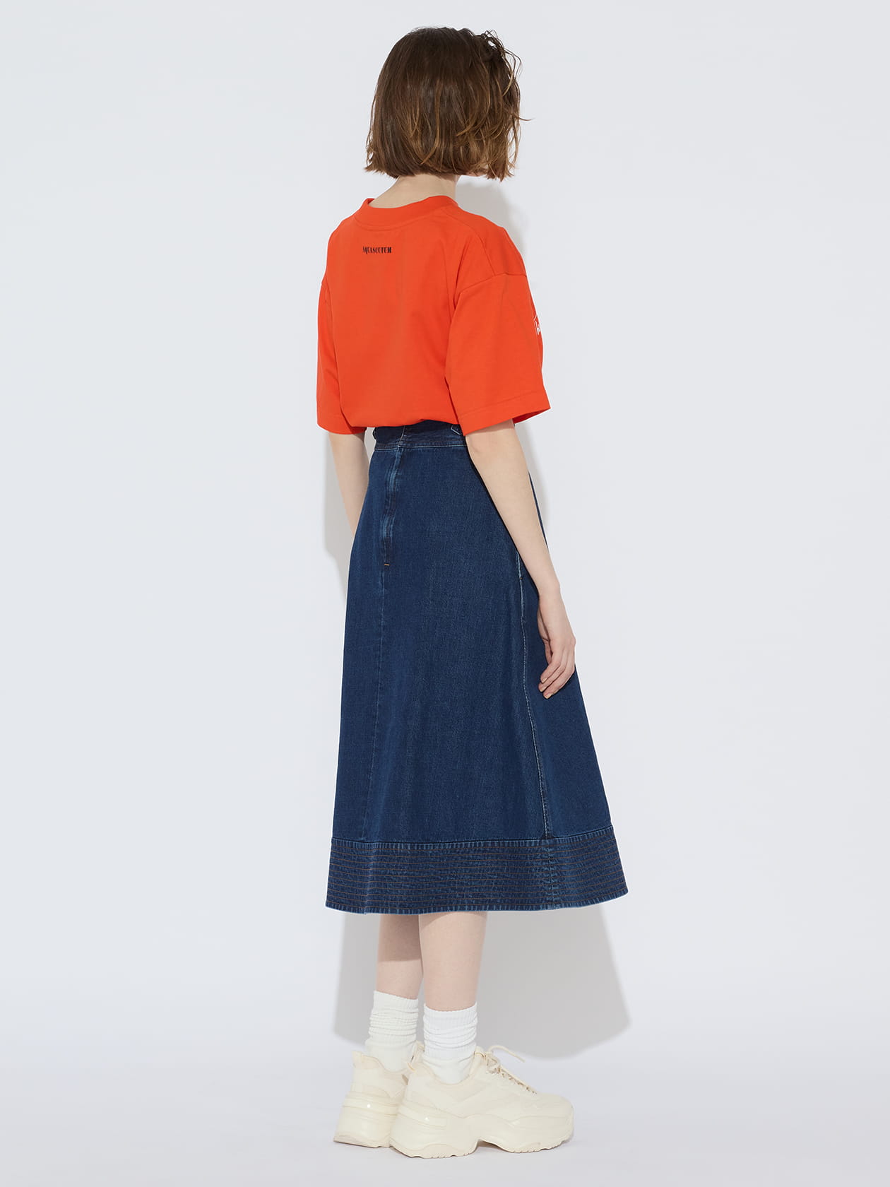 インディゴデニムスカート