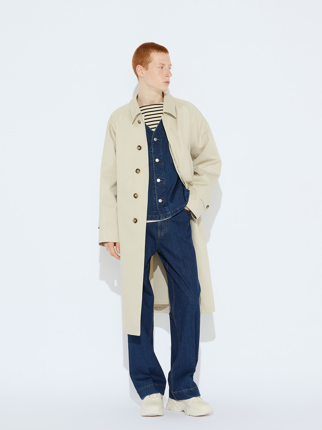 ギャバジン バルマカンコート