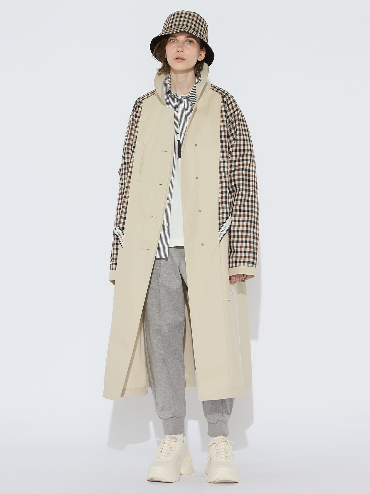 ギャバジン バルマカンコート