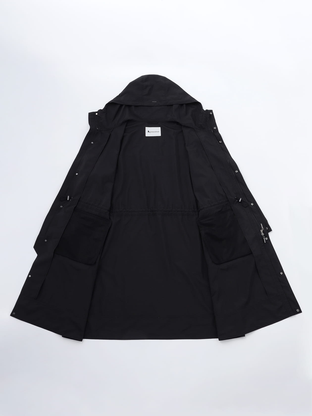 リップストップ ロングパーカー