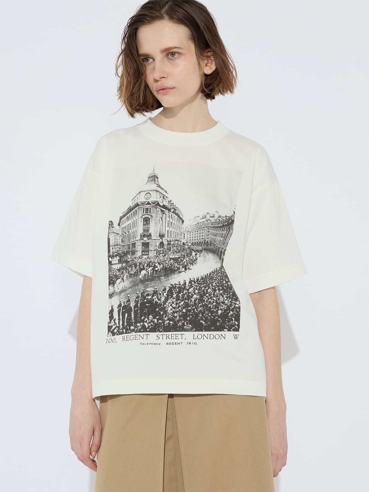 fig London　NEW HORIZON Tshirt(アッシュグレー-F) 商品詳細ページ