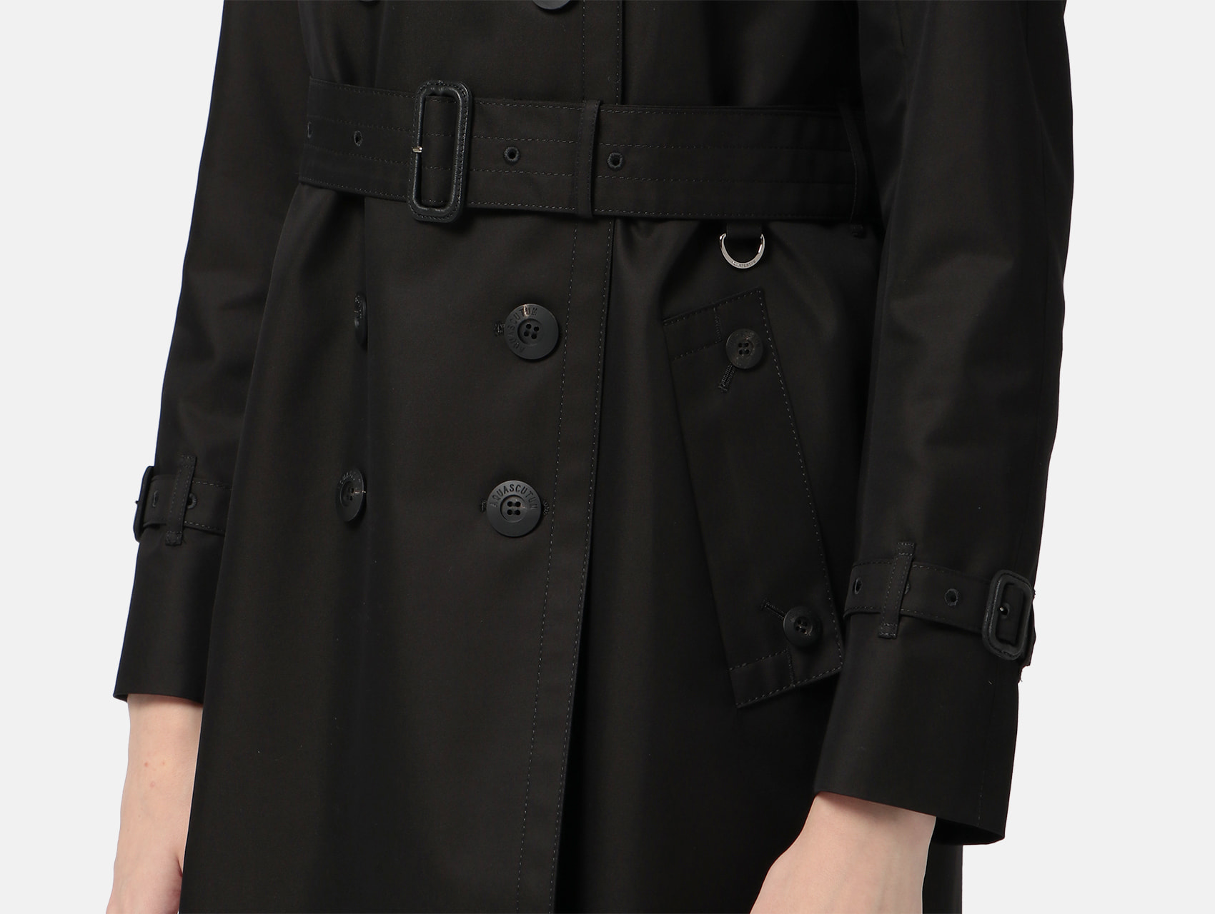 AQW】BASIC TRENCHCOAT SHORT